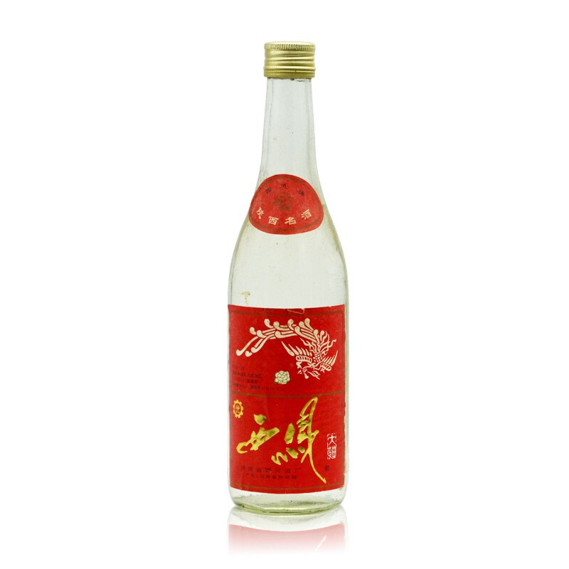 陕西西凤酒1996年西凤大曲口感凤香型55度白酒500ml单瓶装