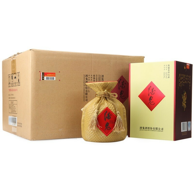 酒鬼酒无上妙品黄坛52度馥郁香型白酒500ml
