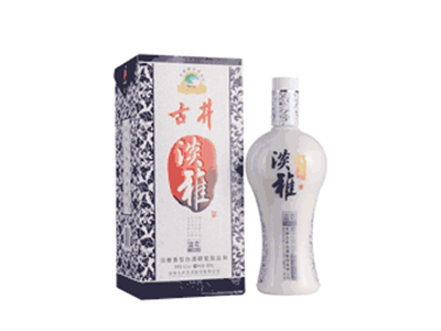 古井淡雅蓝花42度