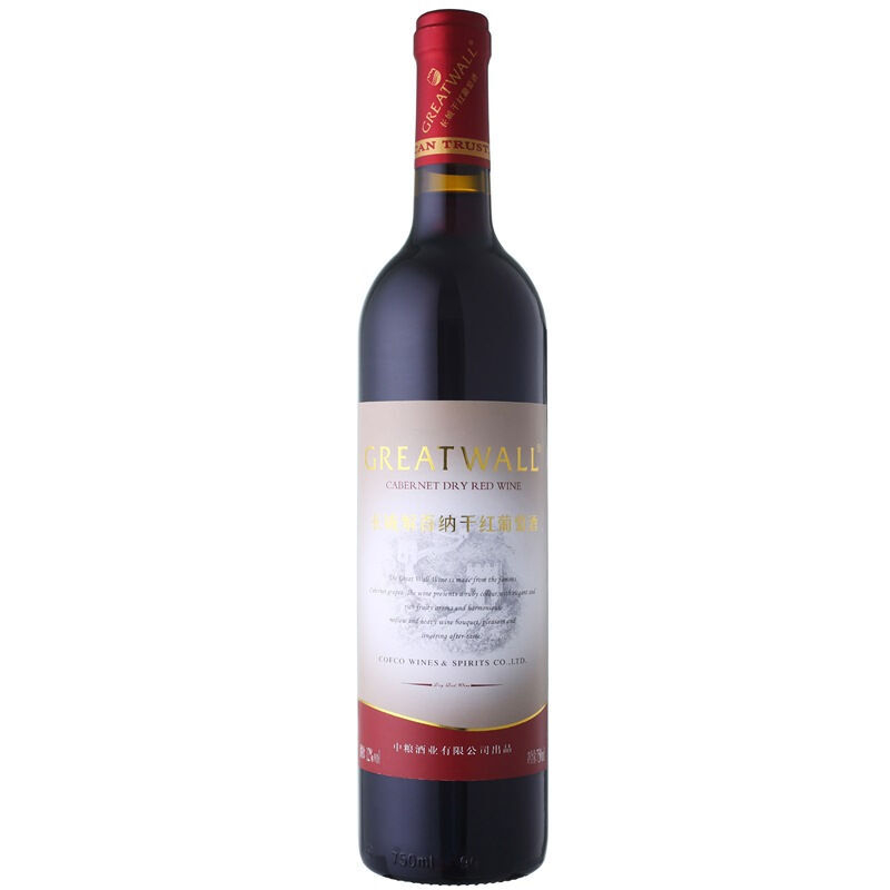 长城华夏葡园711解百纳干红葡萄酒单支750ml