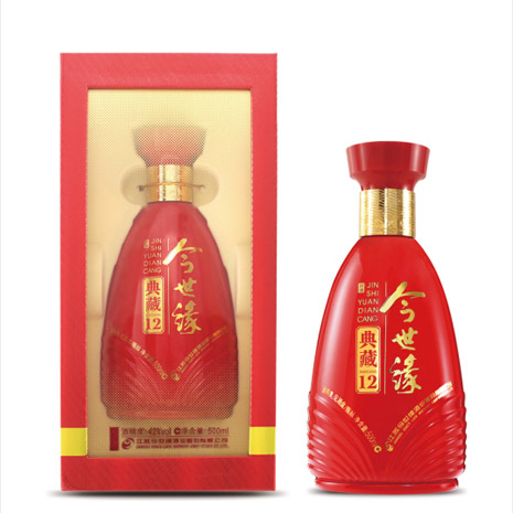 今世缘酒业典藏12年42&deg;度浓香型500ml单瓶装