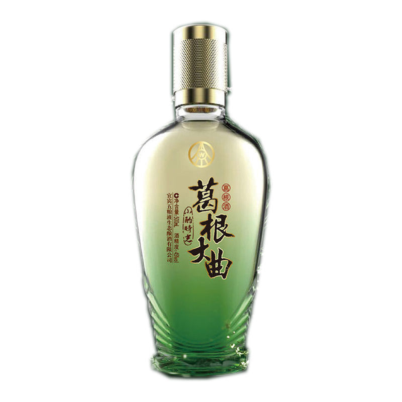 [A]五粮液小酌时光葛根大曲绿盒装口感浓香型45度白酒500ml单瓶装