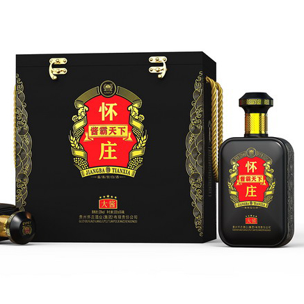 茅台镇怀庄酱霸天下大酱53度酱香型500ml单瓶装