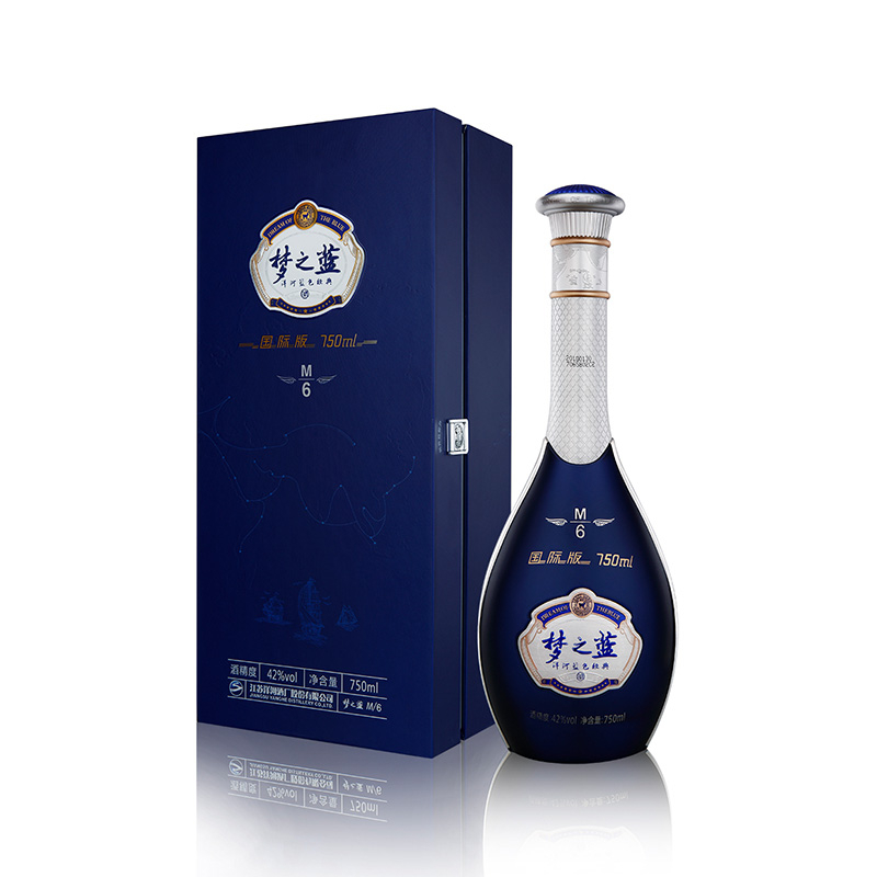 洋河 蓝色经典 梦之蓝M6国际版 浓香型白酒 42度 750ml