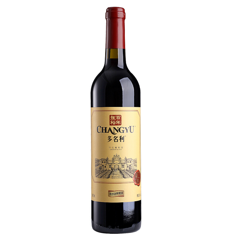 张裕多名利赤霞珠干红葡萄酒750ml单支装