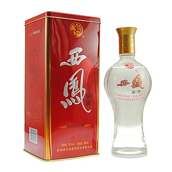 陕西西凤酒铁盒老窖口感浓香型50度白酒500ml单瓶装