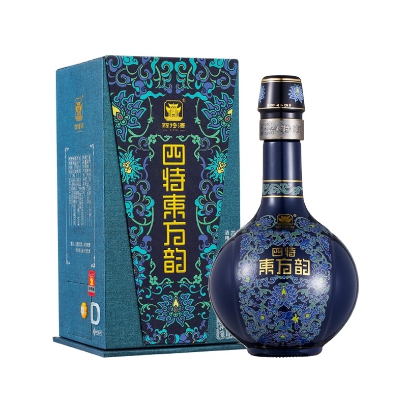 年 四特酒 东方韵雅韵(老) 52度白酒 500ml