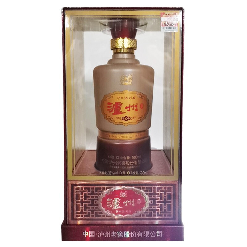 泸州老窖泸州酒&middot;珍品（红）38度浓香型白酒500ml单瓶装