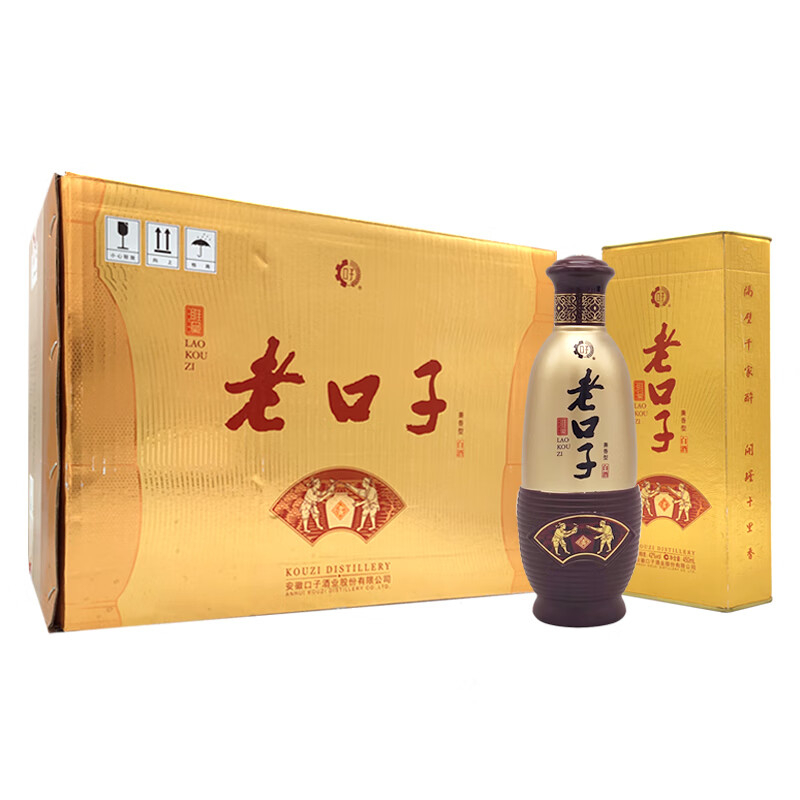 口子窖窖濉溪老口子42度兼香型白酒450ml