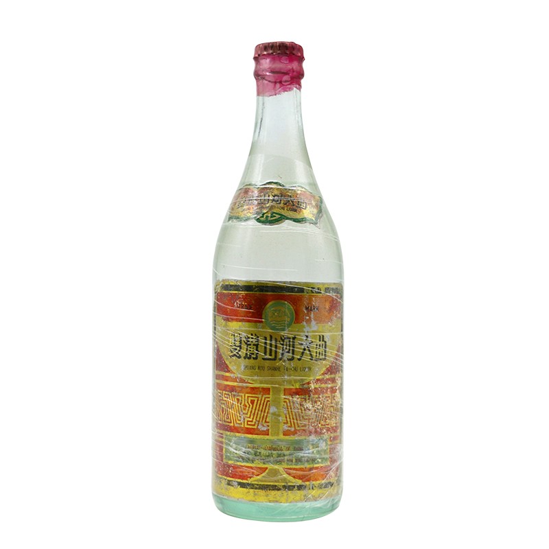 1984年双沟山河大曲52度（出口）白酒 500ml 单瓶装