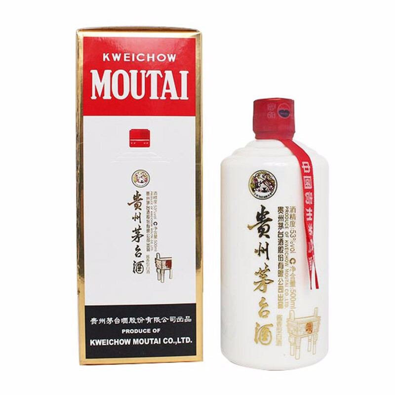 飞天茅台53度豫鼎中原收藏纪念酒酱香型500ml单瓶