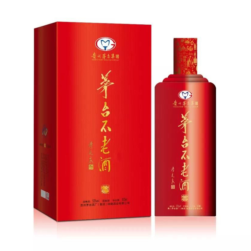 贵州茅台集团茅台不老酒养-红夏口感酱香型53度白酒500ml单瓶装
