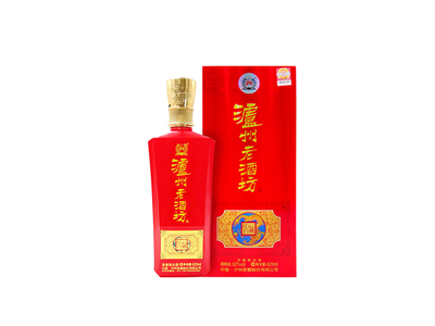 泸州老窖泸州老酒坊红运开怀52度浓香型白酒625ml