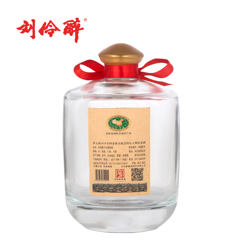 刘伶醉万坛酒林60度浓香型500ml单瓶装