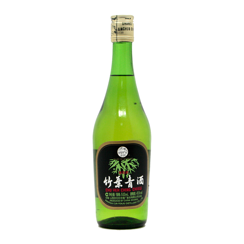 山西汾酒杏花村2012年45&deg;竹叶青酒香型500ml单瓶装