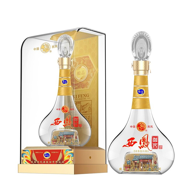 西凤御窖酒酿品52度浓香型500ml单瓶装