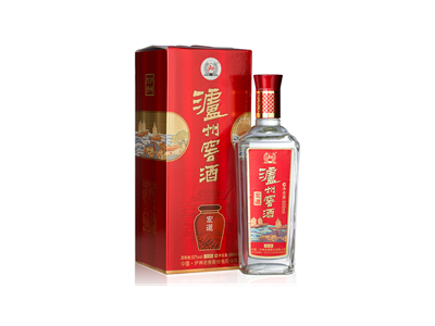 泸州老窖泸州窖酒宏道52度浓香型白酒500ml