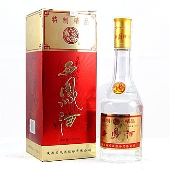 陕西西凤酒特制精品铝盖二代口感凤香型52度白酒500ml单瓶装