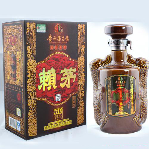 贵州茅台赖茅60封坛酒口感酱香型53度白酒500ml单瓶装