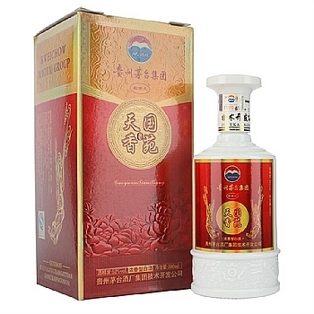 贵州茅台集团国苑天香优品口感浓香型52度白酒500ml单瓶装