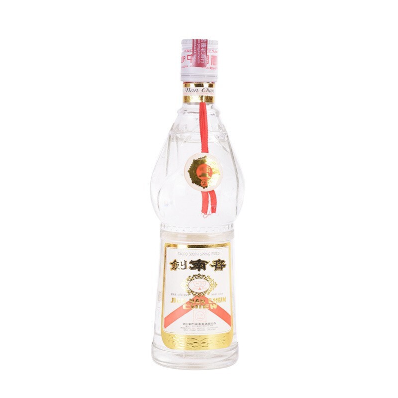 1993年剑南春 白盖52度白酒500ml单瓶