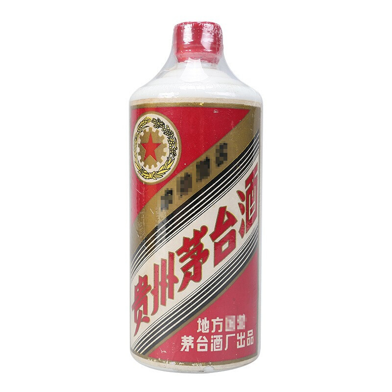 贵州茅台集团1983年五星地方国营口感酱香型53度白酒540ml单瓶装