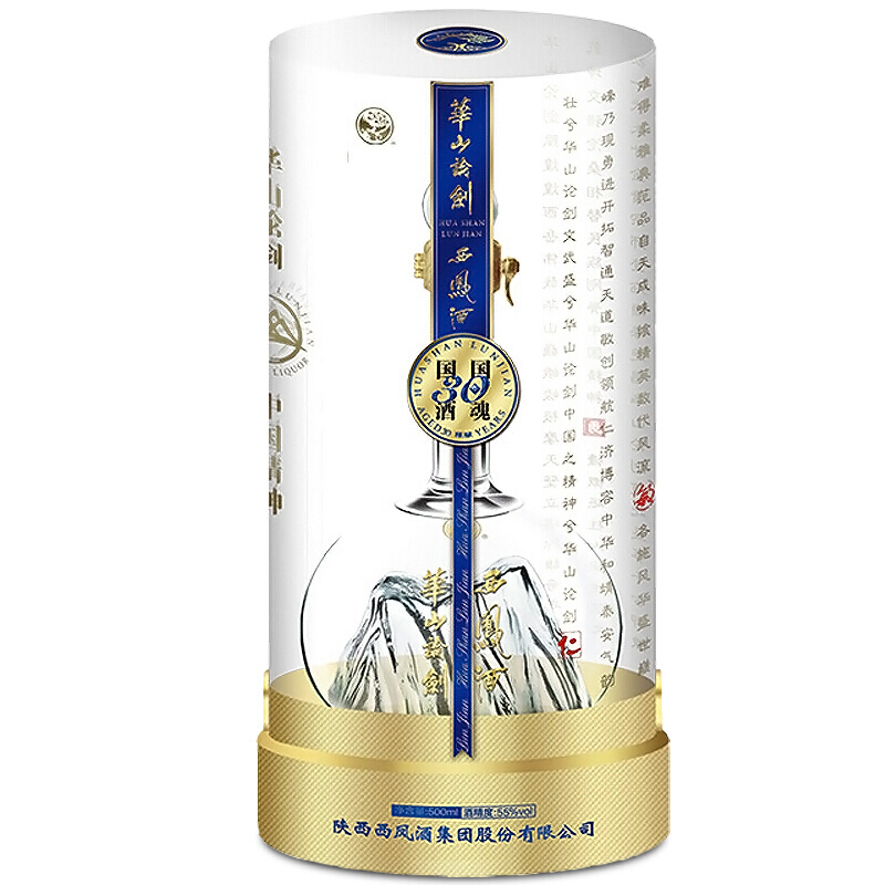 西凤酒华山论剑30年陈酿55度凤香型500ml单瓶装