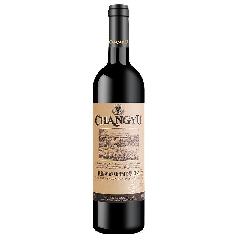 张裕橡木桶窖酿赤霞珠干红葡萄酒单支装750ml