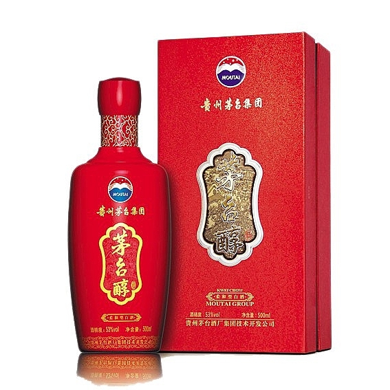 贵州茅台集团茅台醇珍藏口感柔和酱香型53度白酒500ml单瓶装