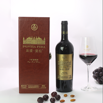 五粮液红酒庞提&middot;斐拉干红葡萄酒750ml单支装