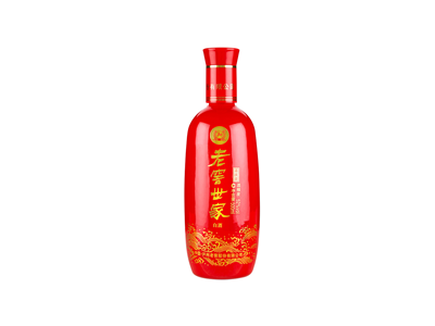 泸州老窖世家喜庆装52度浓香型白酒500ml