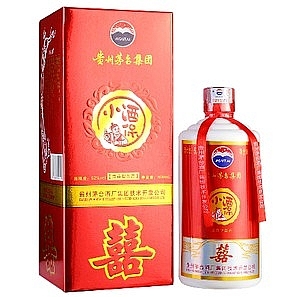 贵州茅台集团小酒保喜典婚宴酒口感呢香型52度白酒500ml单瓶装