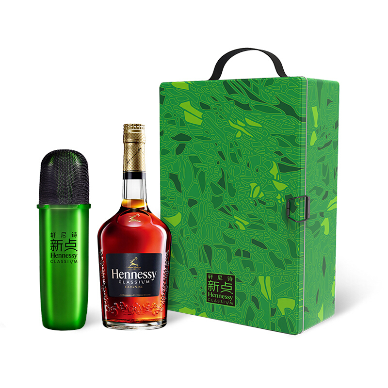 轩尼诗（Hennessy）洋酒40&deg;度新点干邑白兰地潮流设计师Atienza700ml限量礼盒