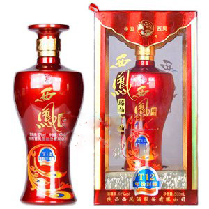 陕西西凤臻品T12年份封藏口感浓香型52度白酒500ml单瓶装
