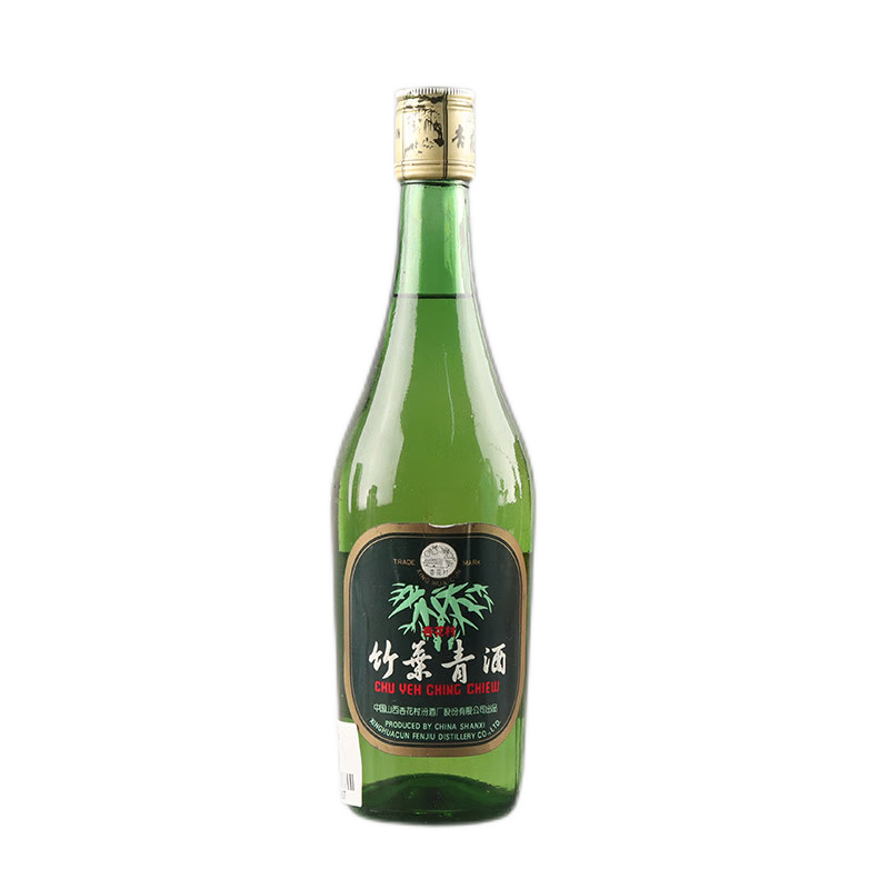 2002年汾酒 长盖竹叶青45度白酒500ml单瓶