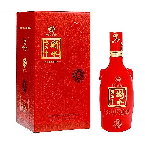 河北省衡水老白干古法6年口感干香型52度白酒500ml单瓶装