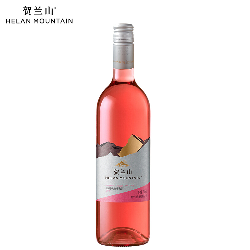 宁夏贺兰山特选桃红葡萄酒单支750ml