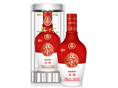 五粮液兴隆淡雅52°度500ml单瓶装