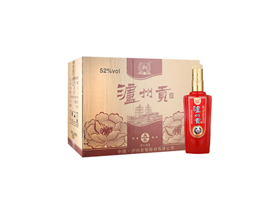 泸州老窖52度泸州贡A5浓香型白酒480ml