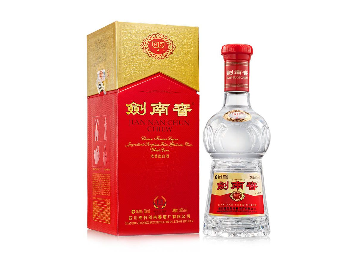 剑南春水晶剑38度