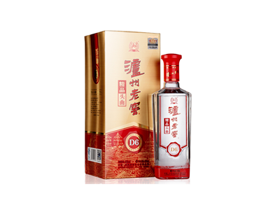 泸州老窖D6精品头曲52度浓香型白酒500ml