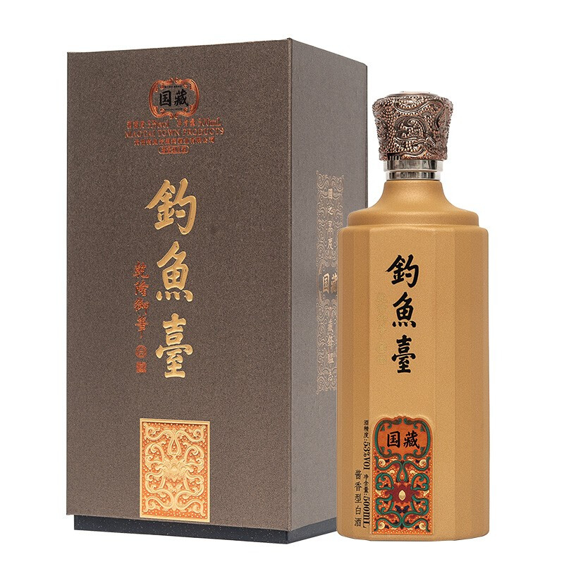 钓鱼台53度国藏酒·国酱香型500ml单瓶装