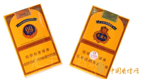 大重九香烟价格表图大全2020市场价