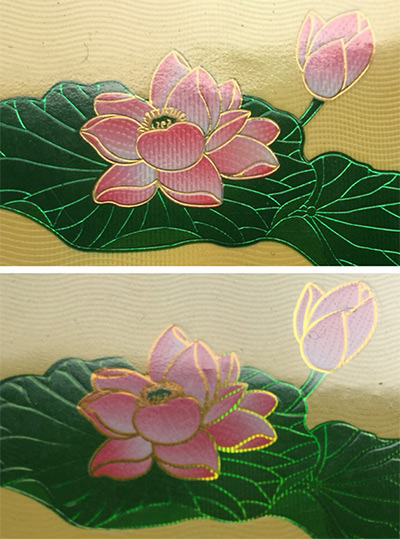 钻石细支荷花真假鉴定全攻略