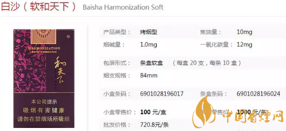 比的和天下香烟推荐 和天下香烟价格及口感介绍