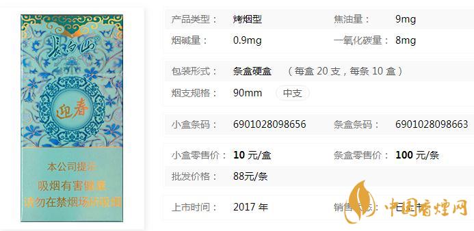 白山迎春中支怎么样  白山迎春中支多少钱