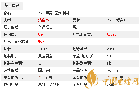爱喜ESSE香烟怎么辨别真假?