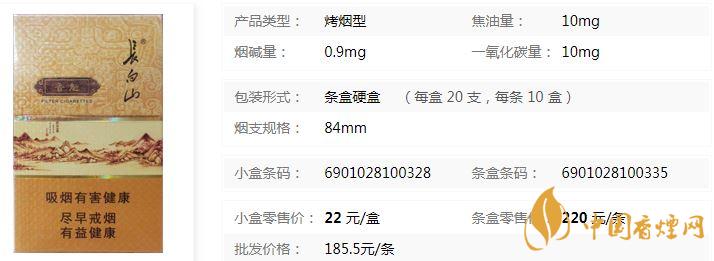 白山小香魁多少钱一盒价格 白山小香魁零售价详情