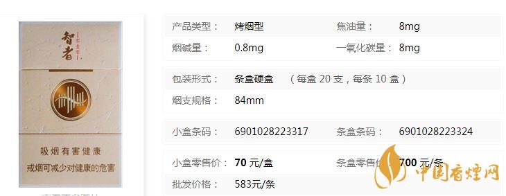 黄山智者多少钱一包价格？黄山智者香烟价格一览