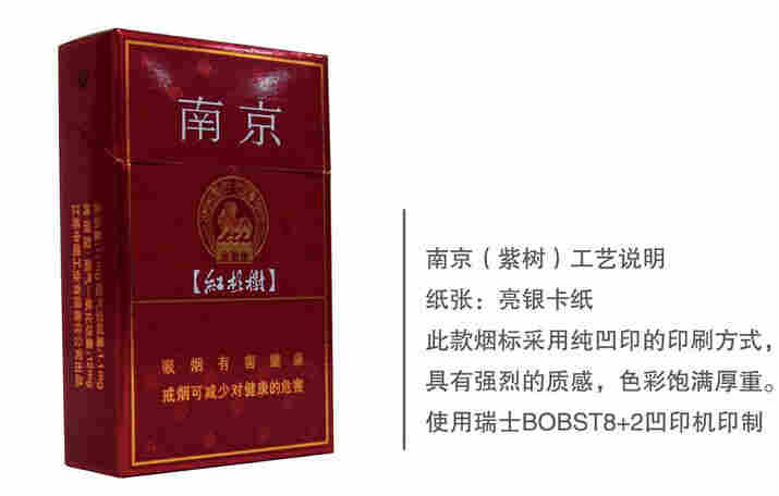 南京紫树香烟价格行情